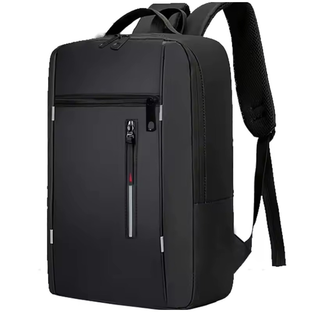 Business Laptop Backpack Men Large Black Nylon Professional Travel Bag